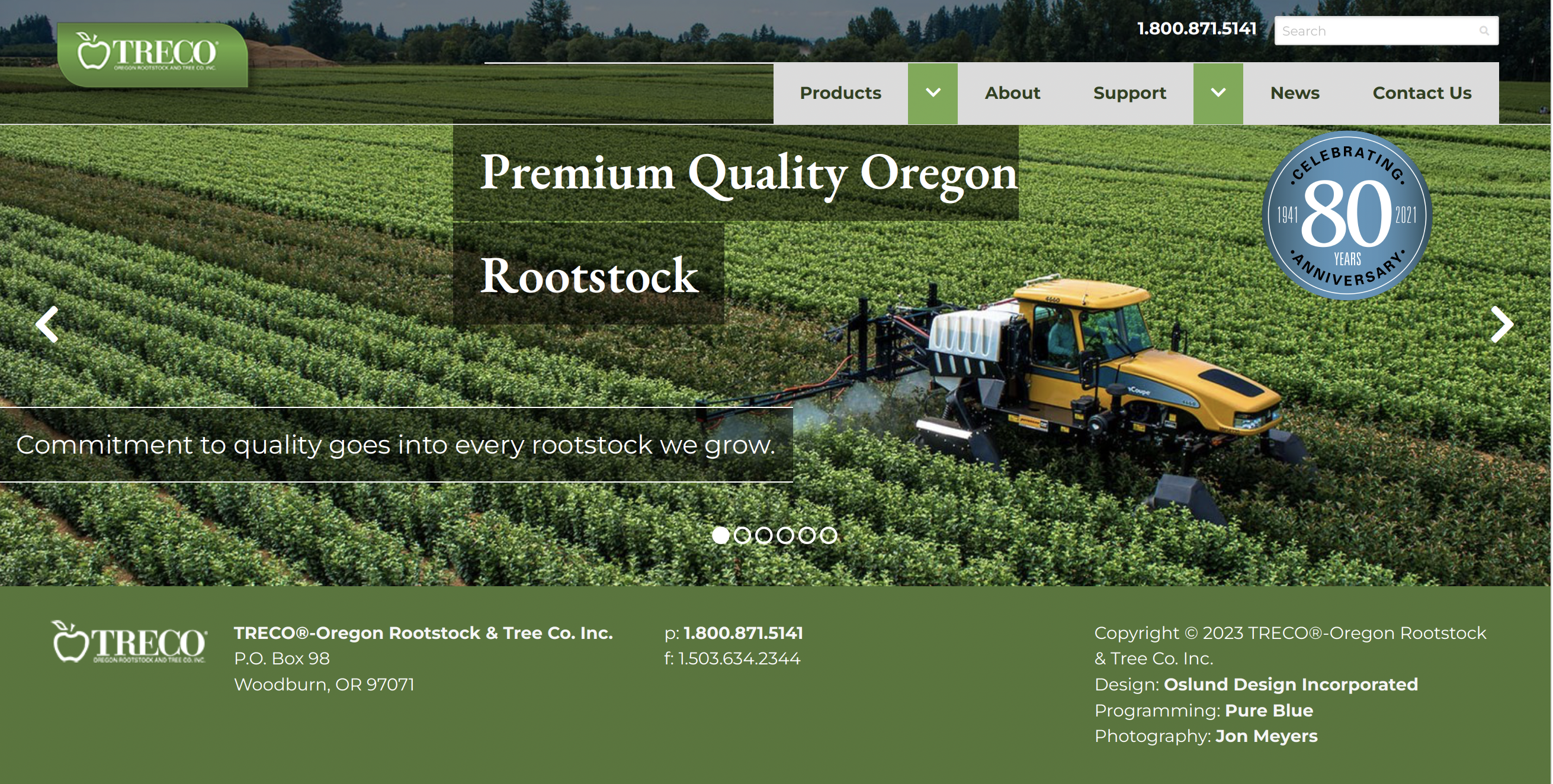 Old Treco Homepage